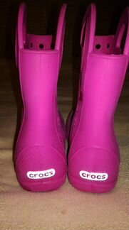 Crocs, сапоги, р-р с13, в отличном состоянии
