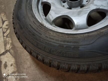 Зимняя шипованная резина на дисках