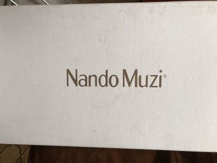 Осенние ботфорты Nando Muzi