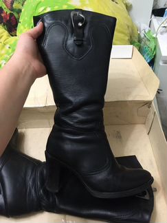 Сапоги из натуральной кожи