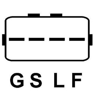 Генератор Мицубиси 100А