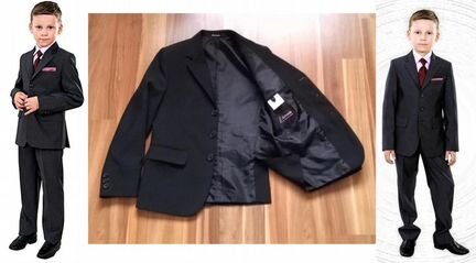 Новый Костюм Школьная Форма Пиджак Брюки Двойка