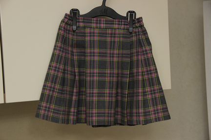 Школьная форма юбка с жилеткой