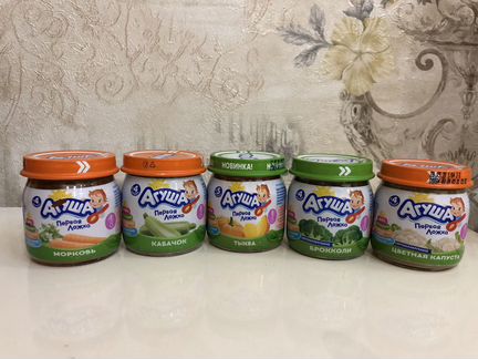 Овощное пюре агуша
