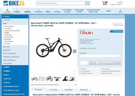 Новый Specialized Turbo Levo SL Comp Carbon (2021)