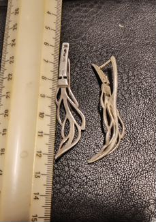 Серьги серебро