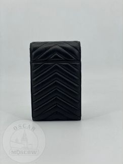 Женская кожаная мини сумочка Saint Laurent - Ysl