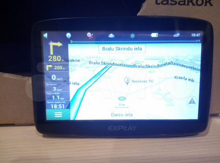 GPS Навигатор Explay PN-985 с картами, SIM microSD