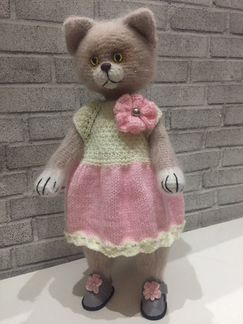 Кошечка из мохера