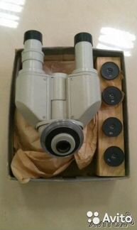 Микроскоп, Бинокулярная насадка ау-12 консервация