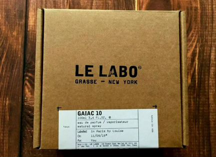Le Labo GaIaC 10