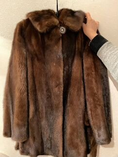 Полушубок с капюшоном