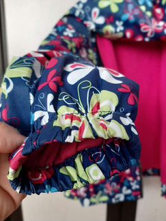 Куртка-ветровка на флисе