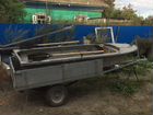 Продам алюминиевую лодку Янтарь2 с прицепом объявление продам
