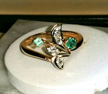 Кольцо золотое Россия