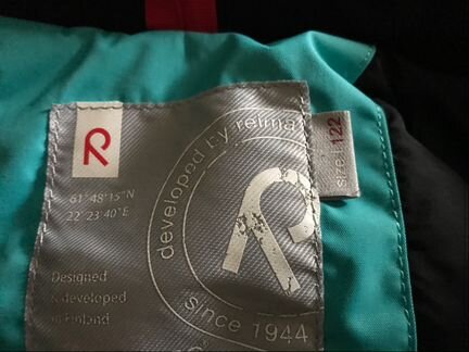 Куртка зимняя Reima 122