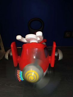 Каталка-пушкар Самолет Дасти, свет, звук, вращение