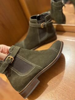 Tervolina ботинки натуральная замша