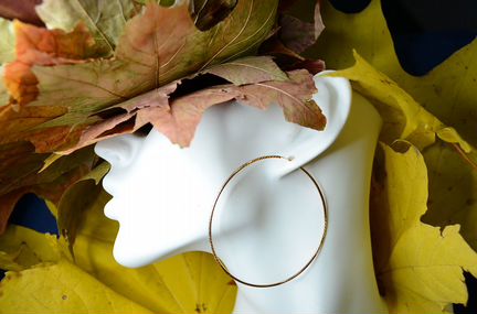 Золотые серьги