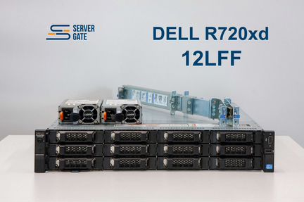 Сервер Dell R720xd 12LFF 2x E5-2695v2 256 GB