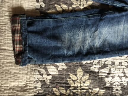 Новые утеплённые джинсы