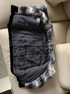 Накидка шуба из шиншиллы