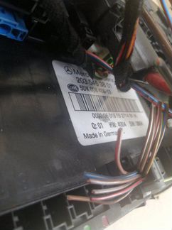 Блок SAM задний Mercedes-Benz C-Class C203 OM646