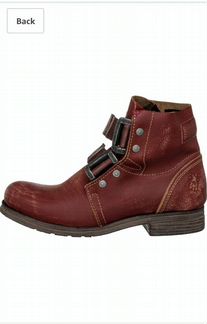 Fly London Ska Distressed Ankle Boots, новые