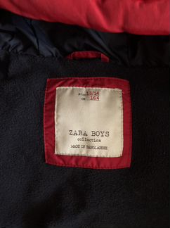 Куртка на мальчика zara boys осень