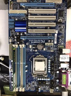 Матплата P55 lga1156+i3+ddr3 2gb
